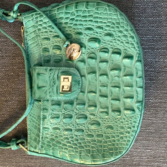 Brahmin Green  Purse - Picture 2 of 8